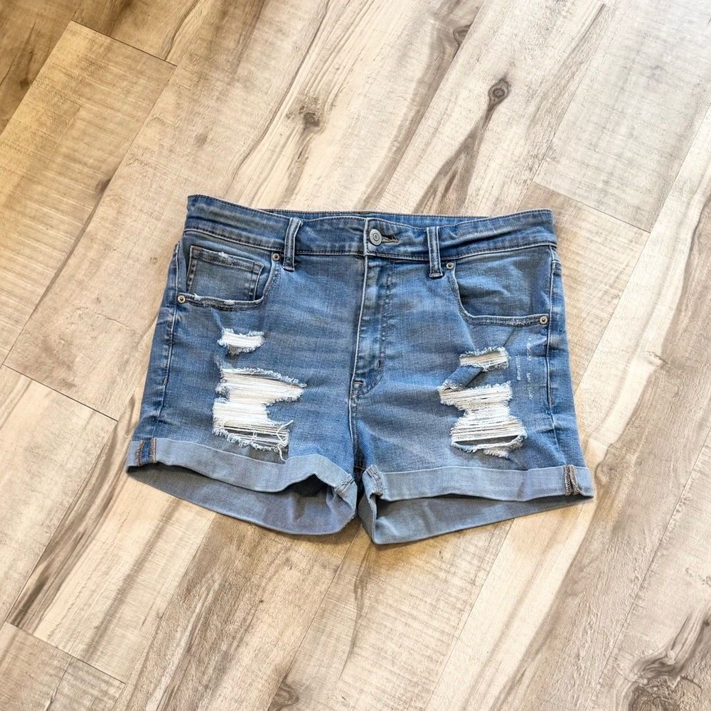 Women’s Aeropostale High Rise Midi Short